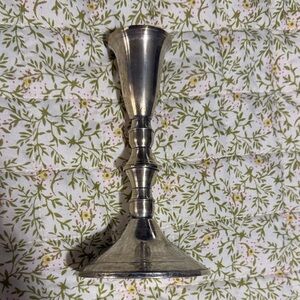 Elegant Weighted Sterling Silver Candlestick